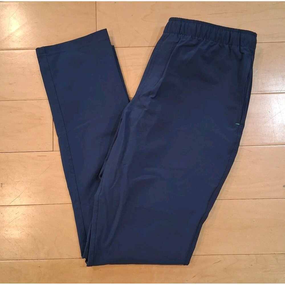 Myles Everyday Pants Men’s L River Blue Performance Stretch Golf Athletic Jogger